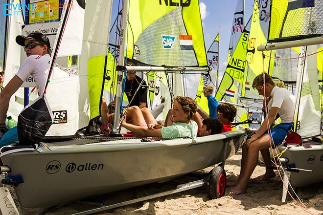 2015 PA Consulting Allen RS Feva World Championships - Day 3 © Eventstream Media
